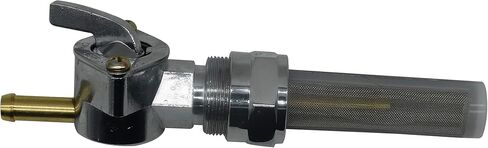 Carbman Chrome Fuel Valve Gas Tank Petcock 13/16 " in Saudi Arabia