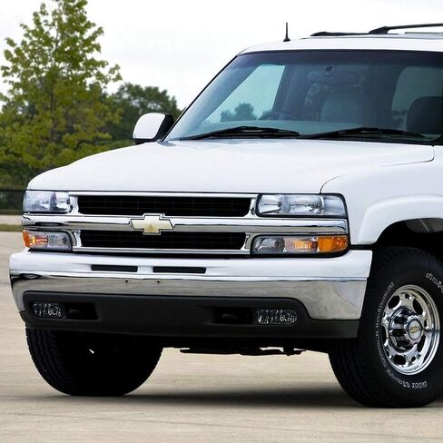 Vspec Smoked Chevy Silverado Tahoe Suburban Fog lights smoke in Saudi Arabia