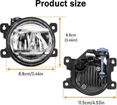 1Pair of Led Fog Lights 33900-TEY-Y01 Compatible with Pilot Passport 2017-2021 Replace 33900-TEY-Y01 33950-TEY-Y01 Left+Right in Saudi Arabia