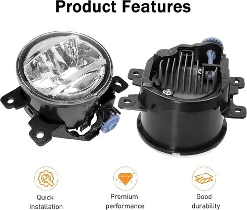 1Pair of Led Fog Lights 33900-TEY-Y01 Compatible with Pilot Passport 2017-2021 Replace 33900-TEY-Y01 33950-TEY-Y01 Left+Right in Saudi Arabia