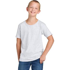 Jerzees Classics Youth Cotton T-Shirt 363Y-Ash-L in Saudi Arabia