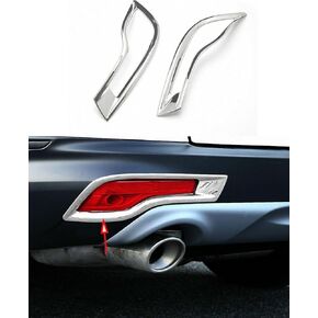 ملحقات السيارات تناسب Honda CRV CR-V 2017 2018 2019 ABS Chrome الخارجي الخارجي غطاء مصباح المصباح in Kuwait