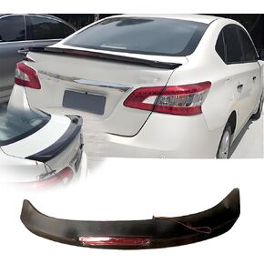 جناح المفسد الجذع الخلفي مع الضوء الملاءمة لنيسان سينترا 2013-2019 FE+ S/NISMO/S/SL/SR/SV Gloss Black Sport Style Decklid Lip Accessories in Kuwait
