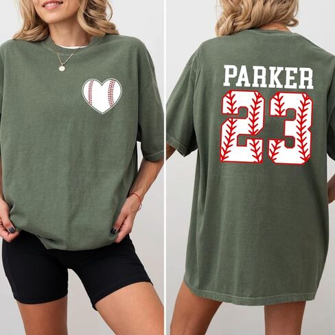 Custom Baseball Shirt, Baseball Comfort T-Shirt Color,Personalized Baseball Team Shirt,Baseball Gift,Baseball Fan Tee in Kuwait