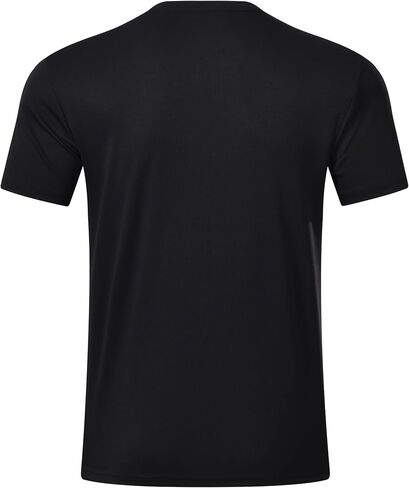 Men's Short Sleeve UPF 50+ T-Shirt Quick Dry Workout Athletic Running Top Tee Performance Shirts in Saudi Arabia