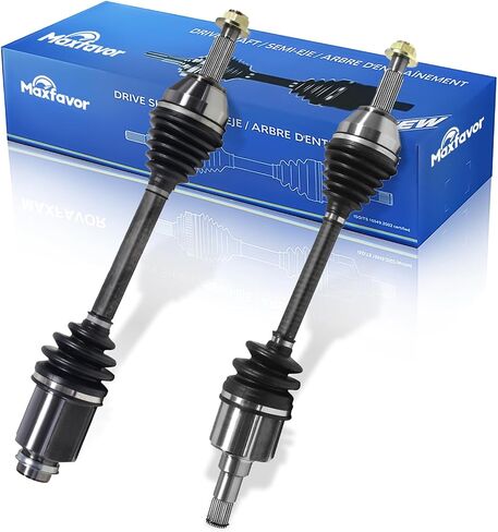 Maxfavor FWD CV Axle fit for 2005 2006 2007 2008 2009 2010 2011 Ford Focus, S SE SEL SES Sport Ambiente ZX3 ZX4 ZX5 ZXW 2.0L 2.3L L4, Manual Trans, CV Axle Shaft Assembly Front Left Right Side in Saudi Arabia