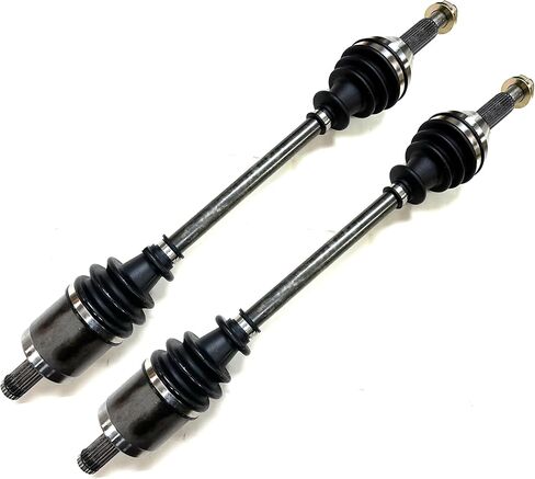 DTA 2 New Front CV Axle Shafts Fit 2007-2025 Club Car XRT1550, Carryall 295, Bobcat 2300, some Bobcat 2200. Front Left and Right, Replaces OEM# 103762201, 103296201, 102793701 in Kuwait