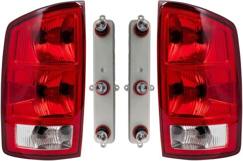 EPIC LIGHTING Halogen Replacement Spec Tail Lights w/Bulbs Circuit Board Compatible with DODGE 02-06 RAM 1500 2500 03-06 RAM 3500 [ CH2800147 CH2801147 55077347AD 55077348AF ] Pair in Saudi Arabia