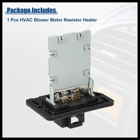 CAR HVAC Blower Motor Heater Plat بديل لـ Kia Forte 2014-2018 لـ Kia Sorento 2011-2019 No. 20424/971283K000 - حزمة من 1 مادة دائمة الاستبدال الأسود in Saudi Arabia