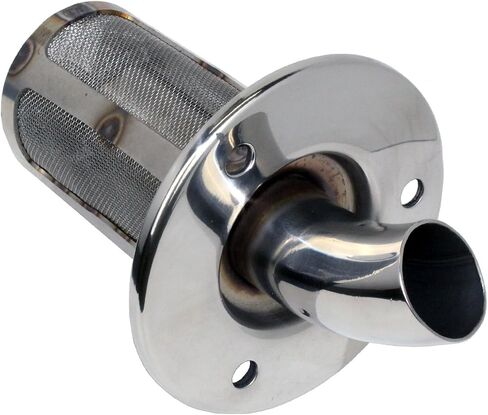Caltric Pipe Outlet Spark Arrester متوافق مع Yamaha Big Bear 400 YFM400 2000-2012 in Saudi Arabia
