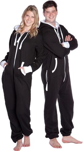 BIG FEET PAJAMA CO. Hoodie Onesie Jumpsuit Premium One-Piece SweatSuit for Men & Women in Saudi Arabia