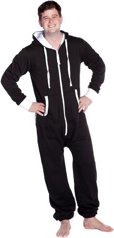 BIG FEET PAJAMA CO. Hoodie Onesie Jumpsuit Premium One-Piece SweatSuit for Men & Women in Saudi Arabia