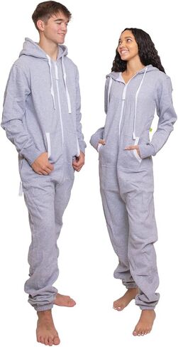 BIG FEET PAJAMA CO. Hoodie Onesie Jumpsuit Premium One-Piece SweatSuit for Men & Women in Saudi Arabia