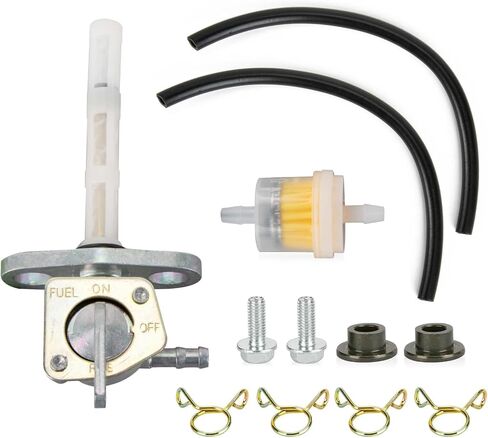 PSLER Fuel Petcock Valve Tank Switch for CRF 50 70F 80F, Fuel Petcock Valve Replacement Parts for XR50R 70R 80R 100R 16960-GEL-701 16950-GCF-671 in Saudi Arabia