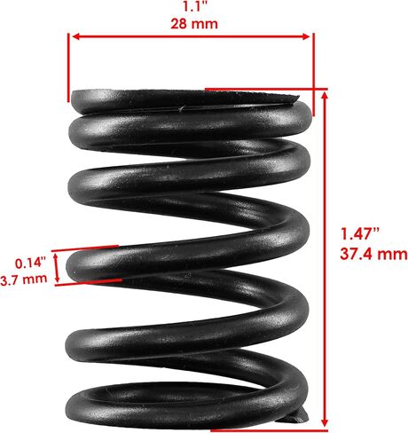 طقم صمام المدخول Caltric متوافق مع Yamaha TTR225 1999 2000 2001 2002 2003 2004 / 5H0121110200 in Saudi Arabia