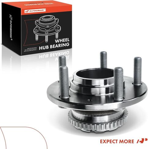 A-Premium الخلفي محمل وتجميع المحور مع حلقة ABS و 5-lug متوافق مع Hyundai Tiburon 2003-2008 in Saudi Arabia