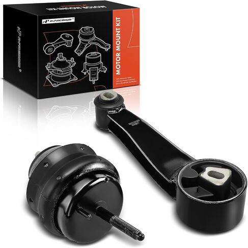 A-Premium 2PCS Engine Motor Mount and Torque Strut Mount Kit Compatible with Buick Lucerne 2009 2010 2011 3.9L, Naturally Aspirated Only in Saudi Arabia