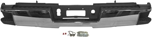 MBI AUTO - Chrome, Rear Step Bumper Assembly Compatible with 2015-2019 Chevy Silverado & GMC Sierra 2500 3500 Dually 15-19, GM1103188 in Saudi Arabia
