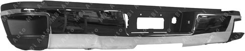 MBI AUTO - Chrome, Rear Step Bumper Assembly Compatible with 2015-2019 Chevy Silverado & GMC Sierra 2500 3500 Dually 15-19, GM1103188 in Saudi Arabia