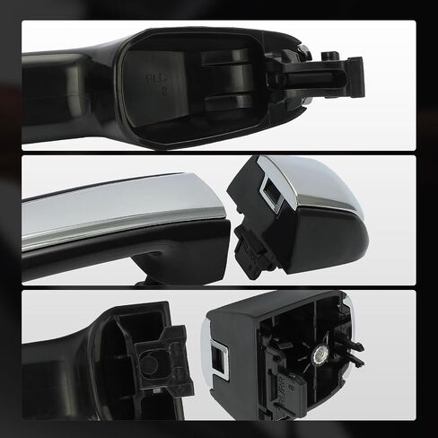 A-Premium خارج الباب الخارجي مقابض متوافقة مع Toyota 4runner 2010-2020 ، Land Cruiser 2009-2020 و Lexus GX460 2010-2021 ، مجموعة 4-PC ، سائق أمامي وخلفي وركاب. in Saudi Arabia