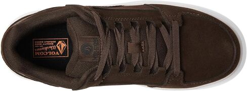 Volcom® Evolve EH Comp Toe Men Shoes – Suede and Leather Upper – Soft Insole – Memory Foam Cushioning Black/Wheat 7.5 W in Saudi Arabia