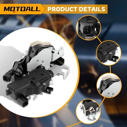 مشغل قفل الباب Motoall مع قفل الطاقة الأمامي لليمين لفورد F150 2015-2020 لفورد F250 F350 F450 Super Duty 2017-2022 يحل محل JL3Z-1521812-D in Saudi Arabia