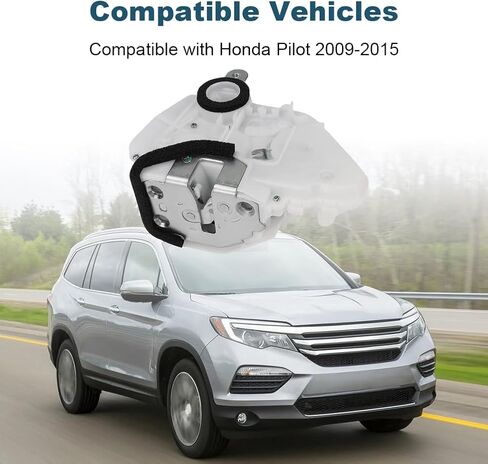 الجهة الأمامية لبرنامج السائق الأيسر الجانبي لقب القفل Actuator Actuatorer متوافق مع Honda Pilot 2009 2010 2011 2012 2013 2014 2015 استبدال محرك قفل الباب لـ 72150SZAA02 72150SZAA01 in Saudi Arabia