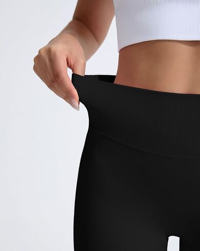 RIOJOY Gym Shorts Women, 4D High-Waisted Workout Shorts for Women, 4’’ Scrunch Butt Lifting Short, Hidden Pocket Yoga Shorts in Kuwait