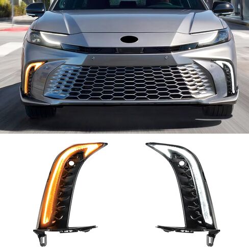 LED Sequential Turn Signal Lights Daytime Running Lights(DRL) Night Driving Lights Compatible with Toyota Camry SE XSE 2025 in Saudi Arabia