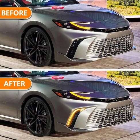 LED Sequential Turn Signal Lights Daytime Running Lights(DRL) Night Driving Lights Compatible with Toyota Camry SE XSE 2025 in Saudi Arabia