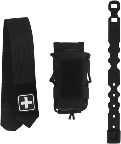 حقيبة مجموعة Trouniquet ، MICRO MED MED MOLLE POUCH TRAUMA KIT PACK RAPID DECIPLITY TQ HOLDER FIRRY in Kuwait