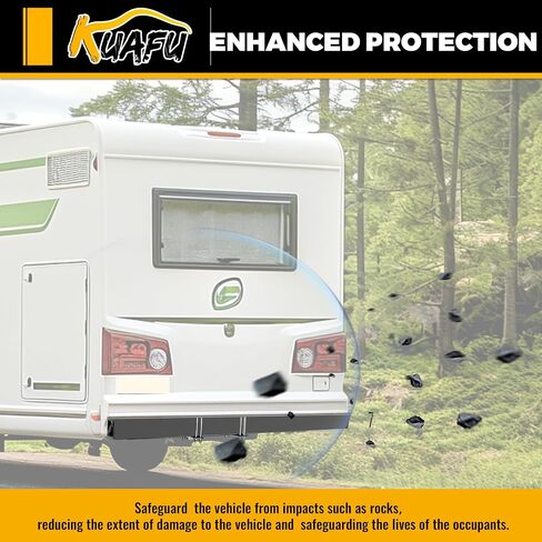 Kuafu الخلفي المصد وقابس المصد Universal لـ RV Camper 4 "× 4" أغطية المصد in Saudi Arabia