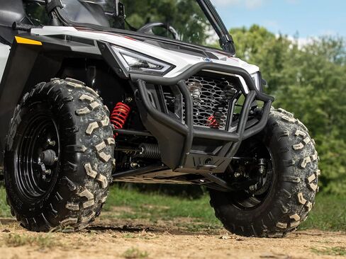 المصد الأمامي SuperAtv لـ 2022+ Polaris RZR 200 ، طلاء المسحوق الأسود المتداول للأشعة فوق البنفسجية ، يحمي الواجهة الأمامية بأكملها ، وتثبيت سهلة ، انظر التركيب ، الولايات المتحدة الأمريكية المصنوعة in Kuwait