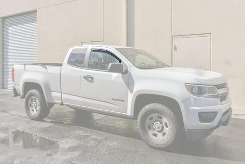 Fits All 2015-2020 Chevrolet Colorado Extended Cab Models | EOS Visors in-Channel Style Smoke Tinted Side Vents Window Deflectors Rain Guards in Kuwait