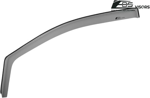 Fits All 2015-2020 Chevrolet Colorado Extended Cab Models | EOS Visors in-Channel Style Smoke Tinted Side Vents Window Deflectors Rain Guards in Kuwait