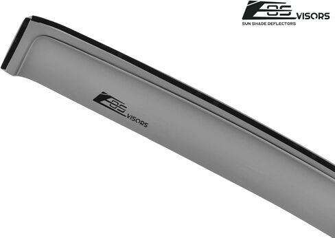 Fits All 2015-2020 Chevrolet Colorado Extended Cab Models | EOS Visors in-Channel Style Smoke Tinted Side Vents Window Deflectors Rain Guards in Kuwait