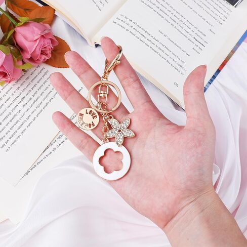 Purse Charms for Handbags, Cute Flower keychains for Women, Aesthetic Bluetooth Headset Pendant, Purse Accessories in Saudi Arabia