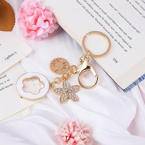 Purse Charms for Handbags, Cute Flower keychains for Women, Aesthetic Bluetooth Headset Pendant, Purse Accessories in Saudi Arabia