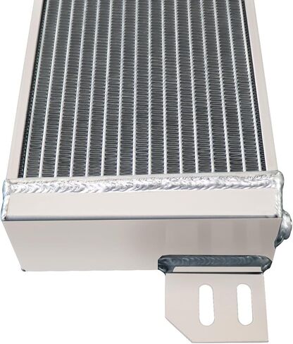 مبادل حراري سائل من الألومنيوم 2 من صف من أجل الماء إلى ماء توربو توربو 21 "W × 6.6" H × 2.2 "T Universal Intercoolers in Saudi Arabia