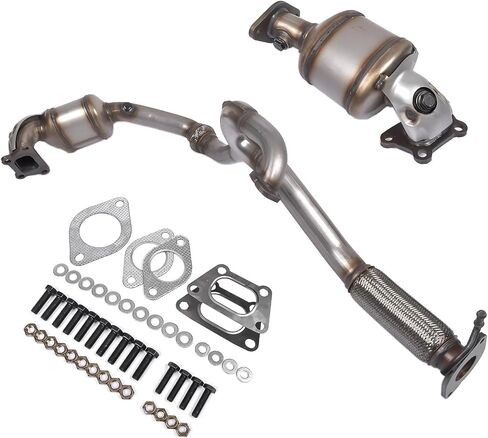Catalytic Converters with Gasket Replacement for Cadillac SRX 3.0L V6 GAS DOHC 2010-2011 10H41324 10H41323 in Saudi Arabia