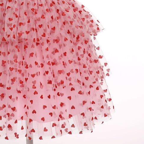 Imekis Toddler Kids Girls Birthdy Dress Tulle Tulle Tulled Tutu Dresses Tea Party Photo Shoot 4-10t in Saudi Arabia