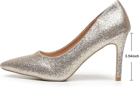 VenusCelia Women's Rokoko Pump Stiletto Heel Shoe in Saudi Arabia
