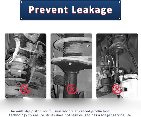MOSTPLUS Front Struts Shocks Coil Spring Strut Assembly Compatible for 2003 2004 2005 Honda Civic 1.7L Gas172186 172185 Shock Absorber in Saudi Arabia