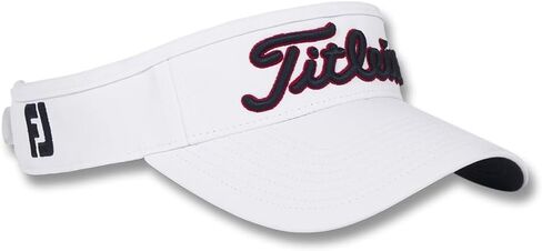 Titleist Performance Golf Visor White/Red/Blue One Size Fits Most in Saudi Arabia