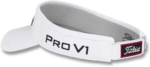 Titleist Performance Golf Visor White/Red/Blue One Size Fits Most in Saudi Arabia