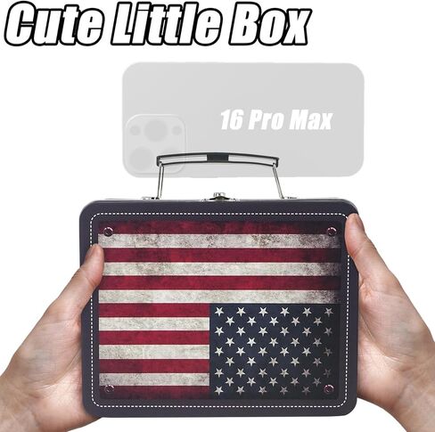 Dreamseden Tin Storage Box مع مقبض معدن صغير مربع مربع مربع لطيف متين الصفيح علبة التذكار مع غطاء (آيس كريم) in Kuwait