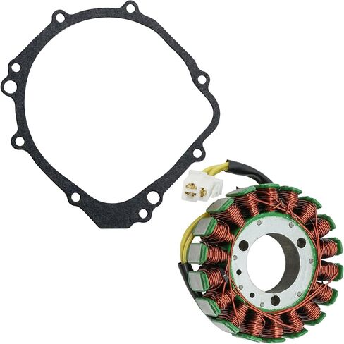 Caltric Stator and Gasket Compatible with Suzuki 600 Gsxr600 Gsx-R600 Gsx R600 2001-2003 Motorcycle New in Saudi Arabia