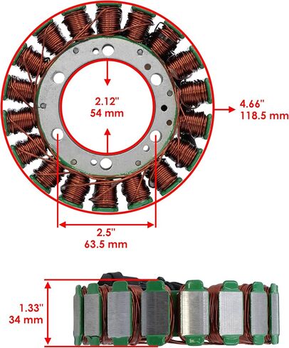 Caltric Stator & Regulator Compatible With Suzuki V-Strom Dl1000 Dl-1000 2003-2012 in Saudi Arabia
