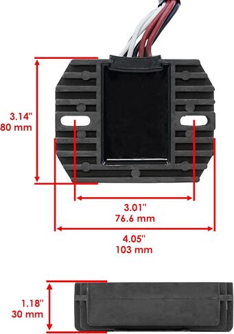 Caltric Stator & Regulator Compatible With Suzuki V-Strom Dl1000 Dl-1000 2003-2012 in Saudi Arabia