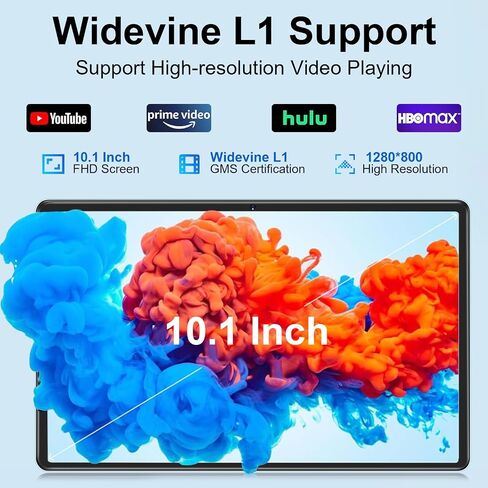Android 14 Tablet ، 2024 Tablet مع شاشة IPS 10 بوصة IPS ، 22 جيجابايت+128 جيجا بايت (1 تيرابايت توسيع) ، 8000 مللي أمبير في الساعة قرص ثماني النواة مع لوحة المفاتيح ، الماوس ، العلبة ، GPS ، BT5.0 ، الدعم على نطاق واسع L1 in Kuwait
